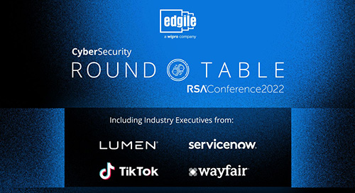 CyberSecurity Roundtable Discussion at RSA Conference 2022 in San Francisco, CA